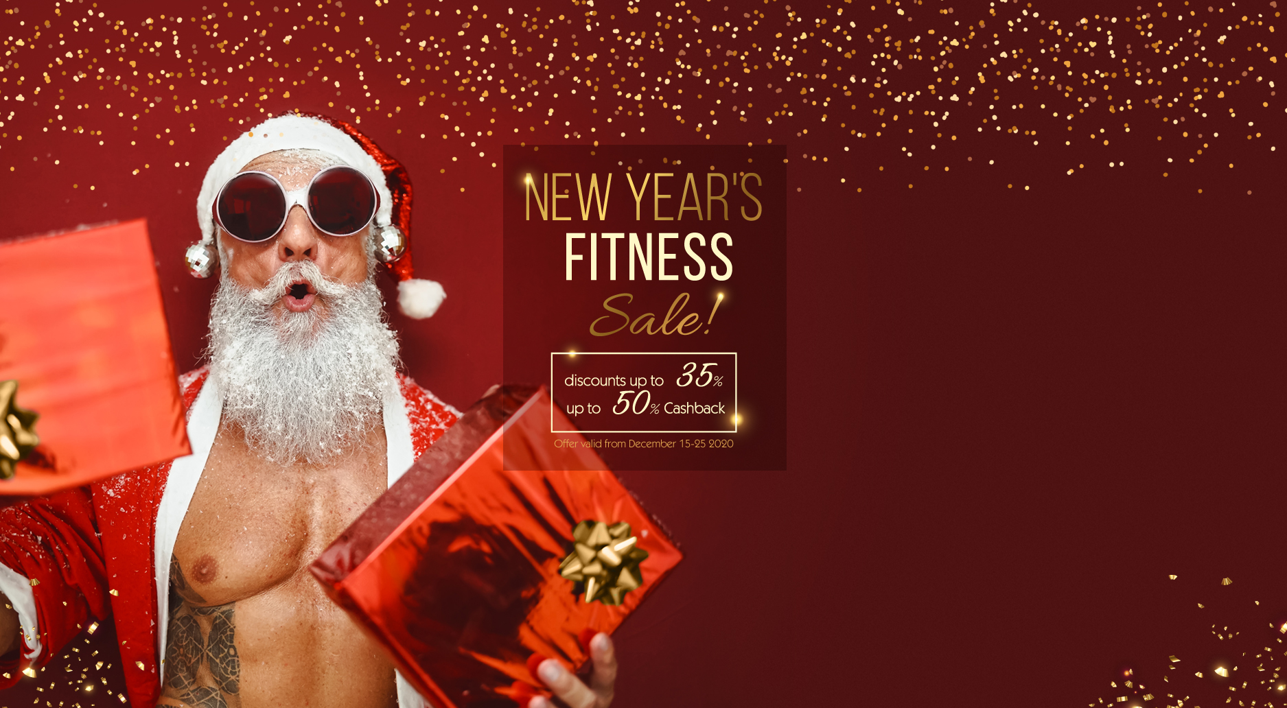 New Year's fitness SALE!